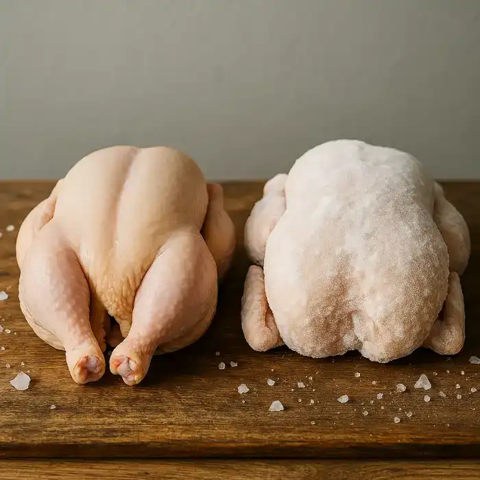 تفاوت مرغ تازه و مرغ منجمد؛ کدام انتخاب بهتری است؟