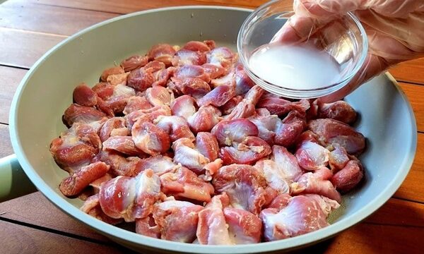شرایط نگهداری سنگدان مرغ تازه و منجمد
