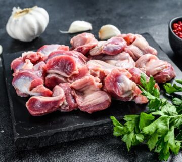 سنگدان مرغ برای رژیم کاهش وزن