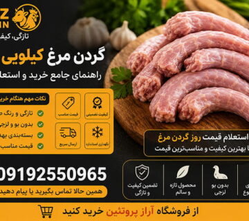 گردن مرغ کیلویی چند؟ راهنمای جامع خرید و استعلام قیمت